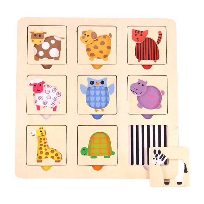 Merkloos Dieren Patroon Puzzel 3 Merkloos Dieren Patroon Puzzel