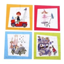 Merkloos Pluk Van De Petteflet 4 In 1 Puzzel