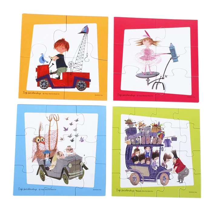 Merkloos Pluk Van De Petteflet 4 In 1 Puzzel 3 Merkloos Pluk Van De Petteflet 4 In 1 Puzzel