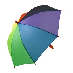 Merkloos Kinderparaplu Regenboog