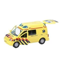 Merkloos Speelgoedauto Ambulance