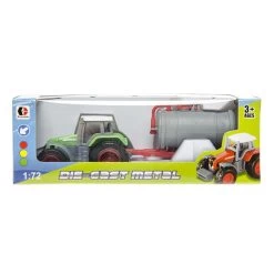Merkloos Tractor Met Aanhanger Klein