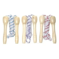 Merkloos Springtouw Hout