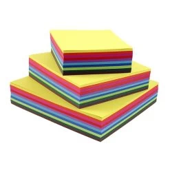 Merkloos Vouwblaadjes 16x16 Cm