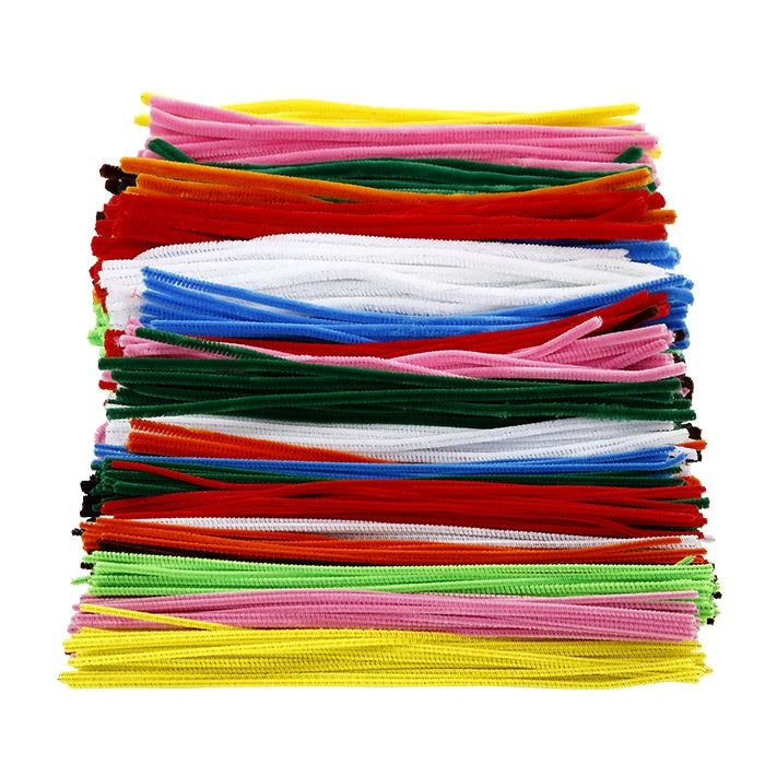 Merkloos Chenilledraad Assortie 3 Merkloos Chenilledraad Assortie