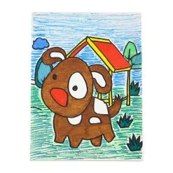 Merkloos Canvas Paneel