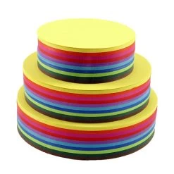 Merkloos Vouwblaadjes Rond 16cm