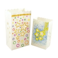 Merkloos Lichtzak Blanco Ster Klein