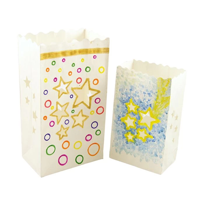 Merkloos Lichtzak Blanco Ster Klein 3 Merkloos Lichtzak Blanco Ster Klein