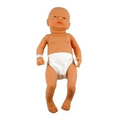 Merkloos Babypop Meisje A