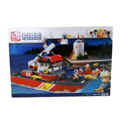 Sluban Brandweerboot Set