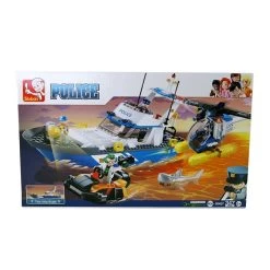 Sluban Politieboot Set
