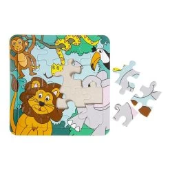 Merkloos Jungle Puzzel