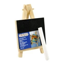 Merkloos Schoolbord Op Ezel