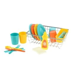 Merkloos Wasrek Met Servies