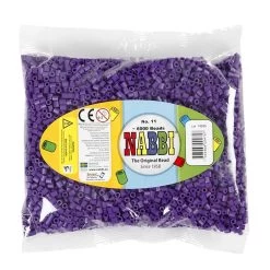 Merkloos Strijkkralen Paars, 6000 St