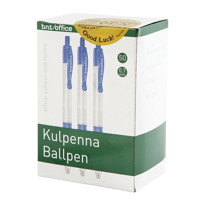 Merkloos Balpennen, 50 St 3 Merkloos Balpennen, 50 St