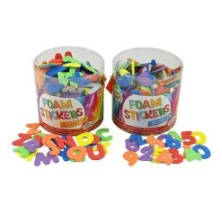 Merkloos Foam Stickers Nummers En Letters