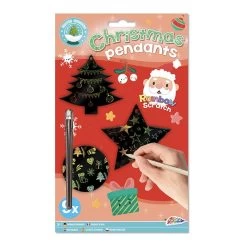 Merkloos Scratch Kersthangers