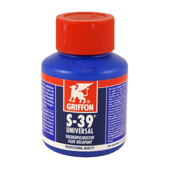Merkloos S-39 Soldeervloeistof 3 Merkloos S-39 Soldeervloeistof