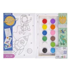 Merkloos Canvas Schilderset Stoer