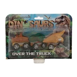 Merkloos Speelgoed Auto Dino Met Frictie