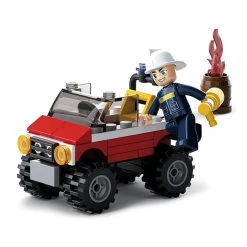 Sluban Speelgoed Brandweer Jeep