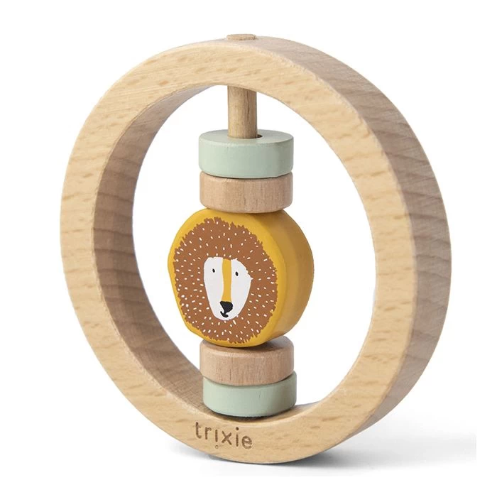 Trixie Houten Rammelaar Leeuw 3 Trixie Houten Rammelaar Leeuw