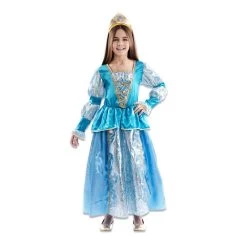 Merkloos Blauwe Prinsessenjurk