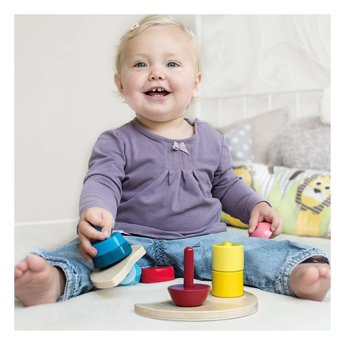 Beleduc Houten Sorteerplank Rond 3 Beleduc Houten Sorteerplank Rond