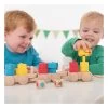 Beleduc Houten Blokkentrein Sorteren -Speelgoedwinkel 18007 two children 2 kopie kopie 1