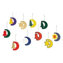 Merkloos Knutsel Kersthanger Van Hout