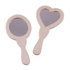 Merkloos Knutsel Handspiegel Van Hout