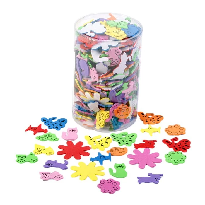 Merkloos Foam Stickers Figuren 3 Merkloos Foam Stickers Figuren