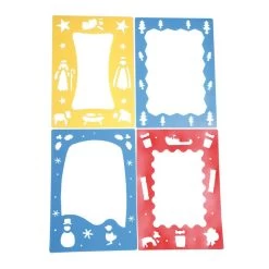 Merkloos Knutsel Sjablonen Schilderijlijst Kerst