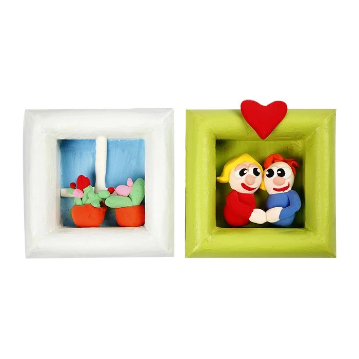 Merkloos Knutsel Lijstje Van Papier-maché 3 Merkloos Knutsel Lijstje Van Papier-maché