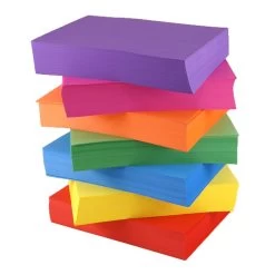 Merkloos Gekleurd Papier Blauw 80 Gr 21x29,5 Cm