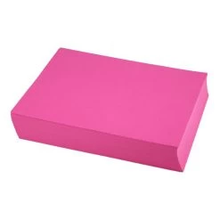 Merkloos Gekleurd Papier Roze 120 Gr 21x29,5 Cm