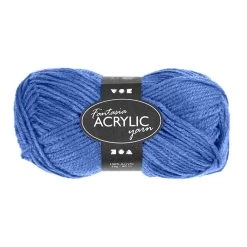 Merkloos Acryl Garen, Blauw