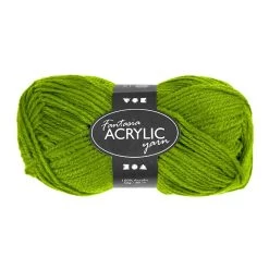 Merkloos Acryl Garen, Groen