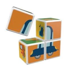 Magnetische Blokpuzzel Transport