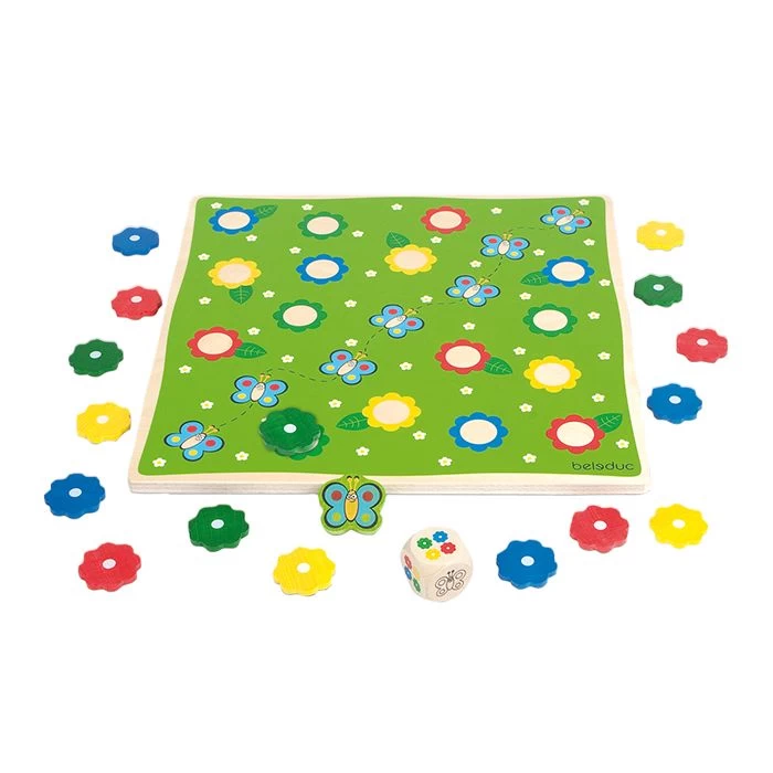 Beleduc Houten Spel Flori Colori 3 Beleduc Houten Spel Flori Colori