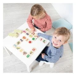 Beleduc Houten Domino Spel Groente En Fruit XL