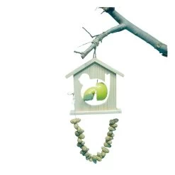 Merkloos Knutsel Voederhuisje Van Hout