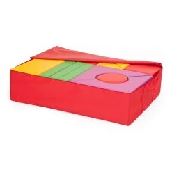 Merkloos Foam Blokkenset Met Opberghoes
