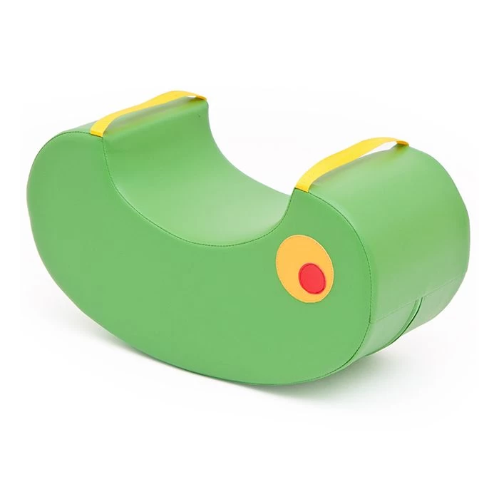 Merkloos Foam Schommelstoel Bean Groen 3 Merkloos Foam Schommelstoel Bean Groen