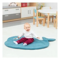 Merkloos Babyzacht Speelkleed Walvis