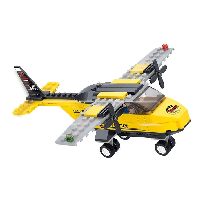 Sluban Bouwsteentjes Vliegtuig 3 Sluban Bouwsteentjes Vliegtuig