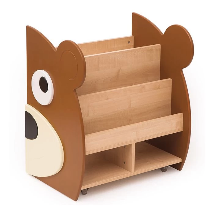 Merkloos Boekenkast Beer 3 Merkloos Boekenkast Beer