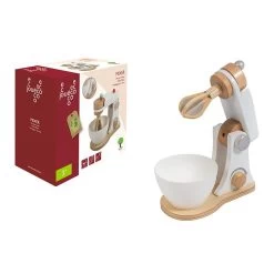 Houten Speelgoed Mixer Wit